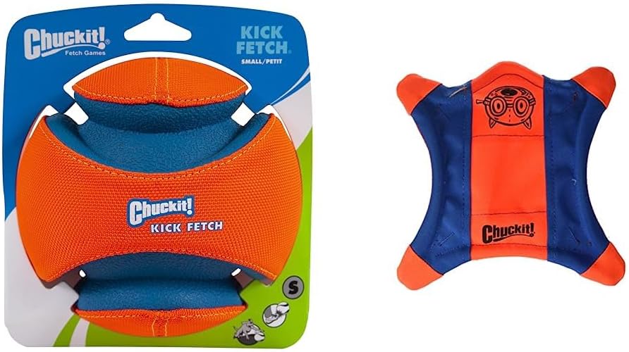 Chuckit Kick Fetch Ball Dog Toy, Large (8 Inch)