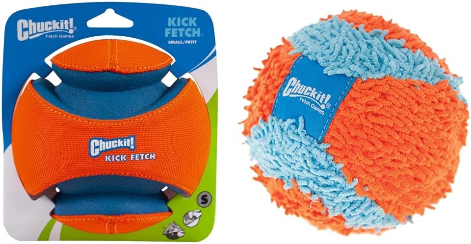 Chuckit Kick Fetch Ball Dog Toy, Large (8 Inch)