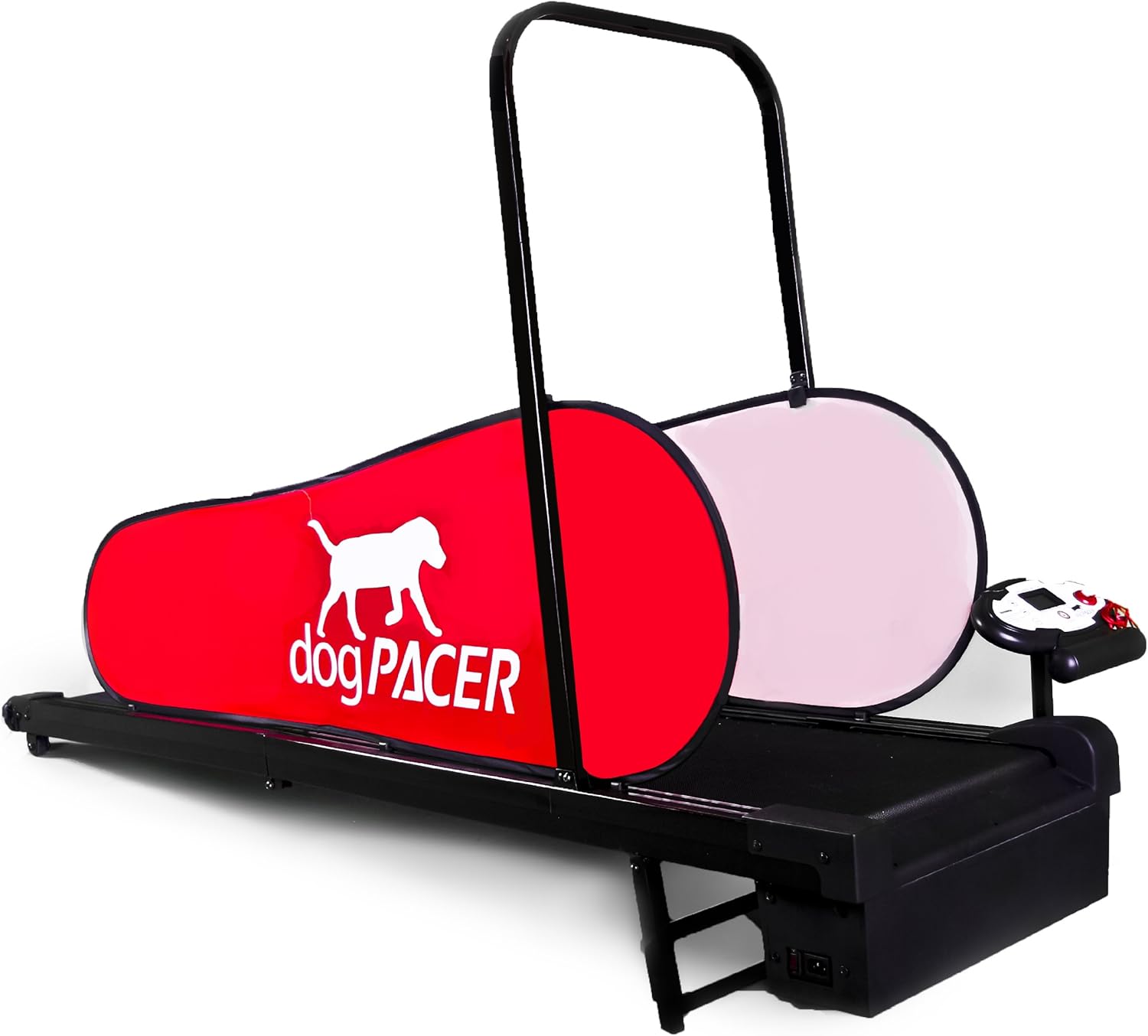 91641 LF 3.1 Full Size Dog Pacer Treadmill, Black and Red