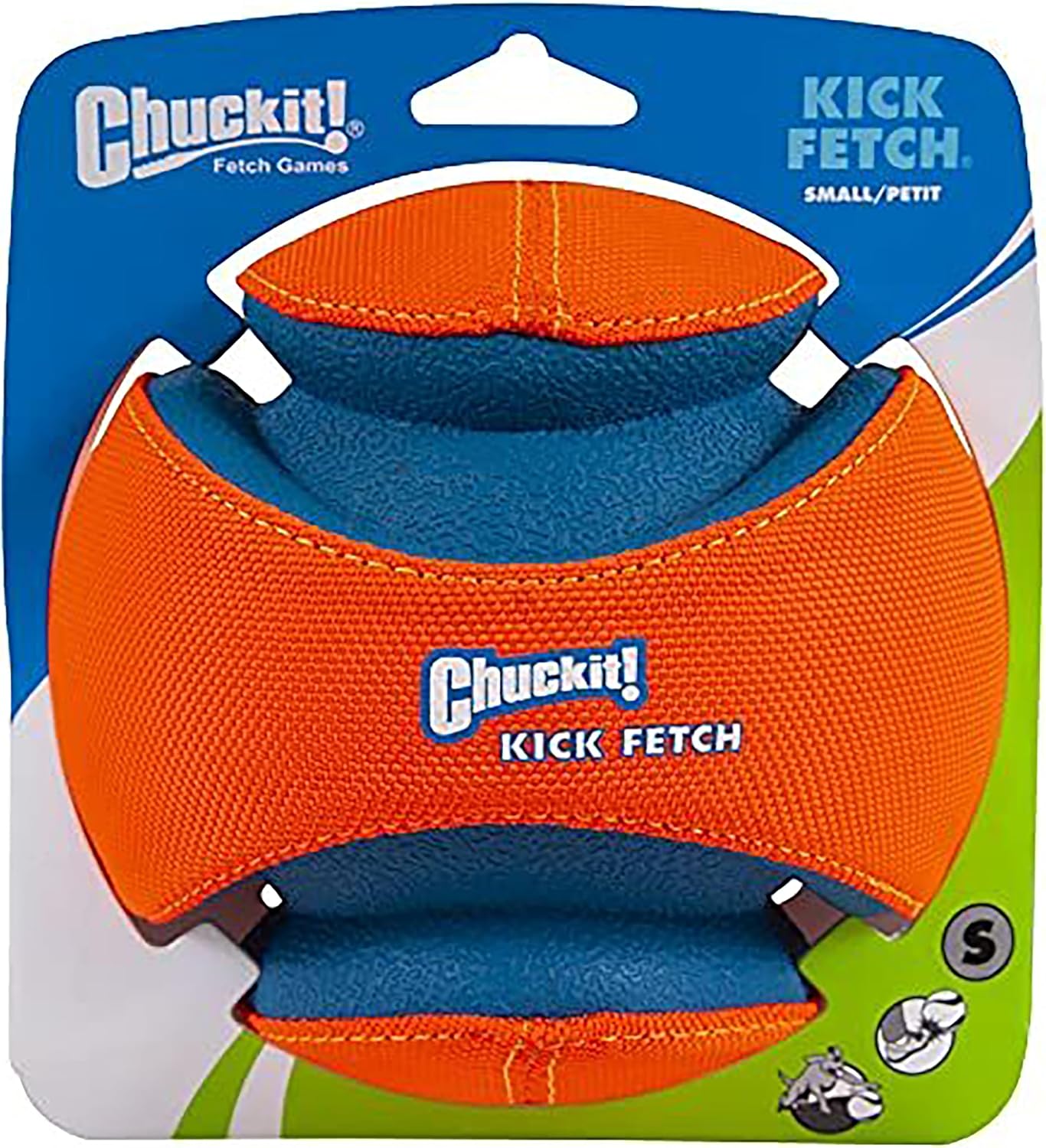 Chuckit Kick Fetch Ball Dog Toy, Large (8 Inch)